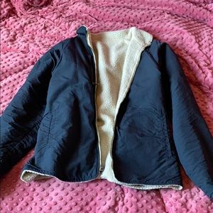 Rare Brandy Melville reversible fleece